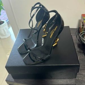 Black YSL heels. Hardly worn